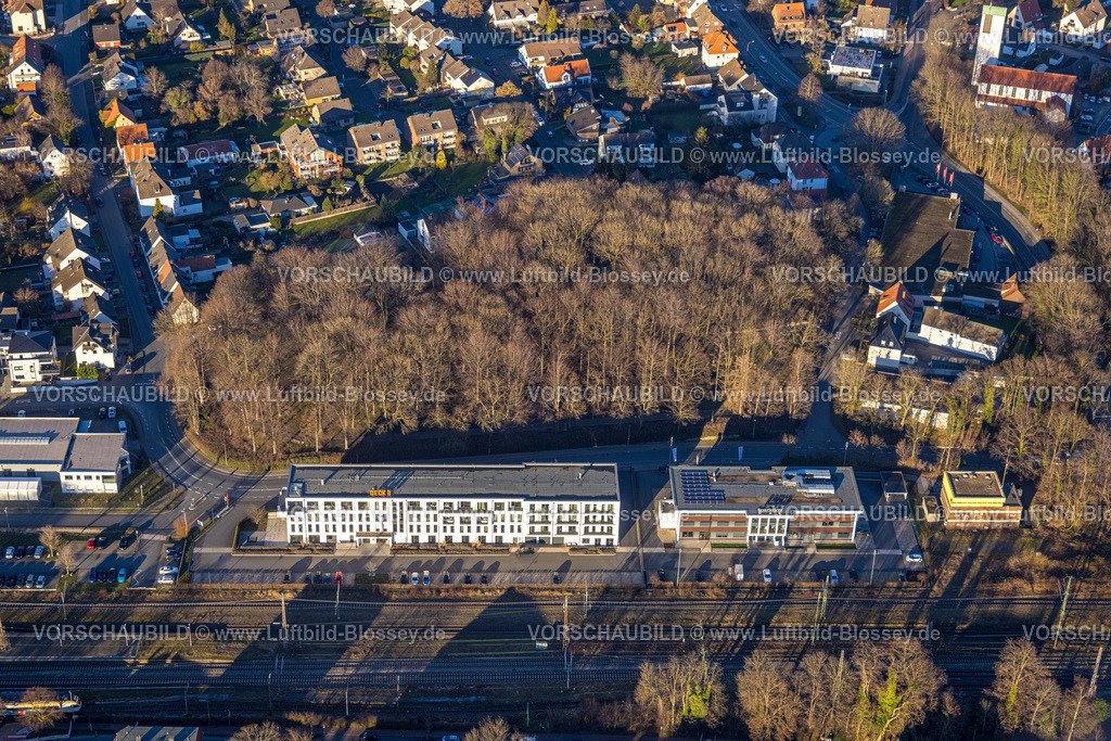 Soest230206218 | Luftbild, Deck 8 Designhotel.Soest, Clarenbachpark, Walburger, Soest, Soester Börde, Nordrhein-Westfalen, Deutschland