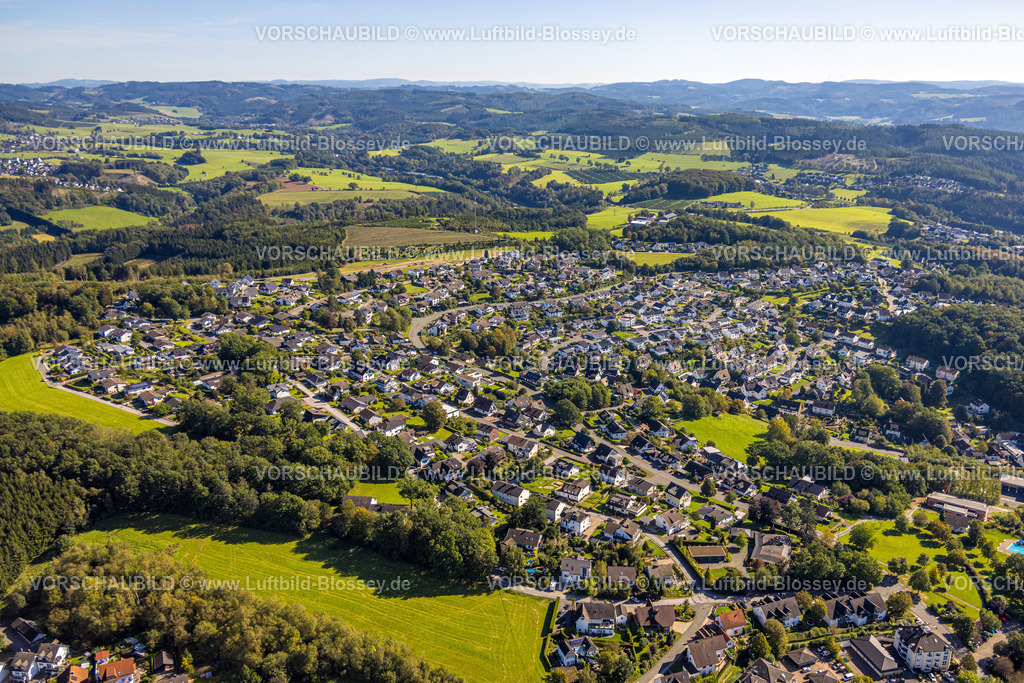 Finnentrop230908556 | Luftbild, Ortsansicht Ortsteil Bamenohl, Finnentrop, Sauerland, Nordrhein-Westfalen, Deutschland