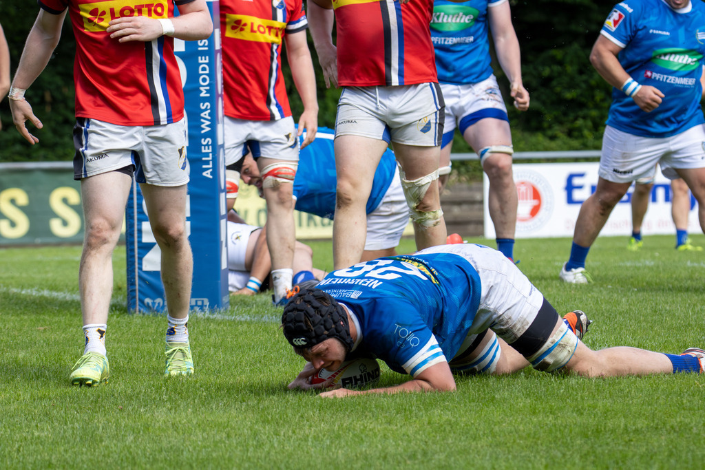 Heidelberg, 25.05.2024, Rugby 1. Bundesliga, Saison 2023/24, Viertelfinale: SC Neuenheim gegen Germania List (82:0) | Heidelberg, 25.05.2024, Rugby 1. Bundesliga, Saison 2023/24, Viertelfinale: SC Neuenheim gegen Germania List (82:0) - Realisiert mit Pictrs.com