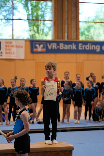 20260425 Gerätturnen  Vormittag Siegerehrung | Landkreismeisterschaften Erding 2026Datum: 20260425Ort: Erding(DE) - Sempt-Sport-HalleFotograf: Christian Habel