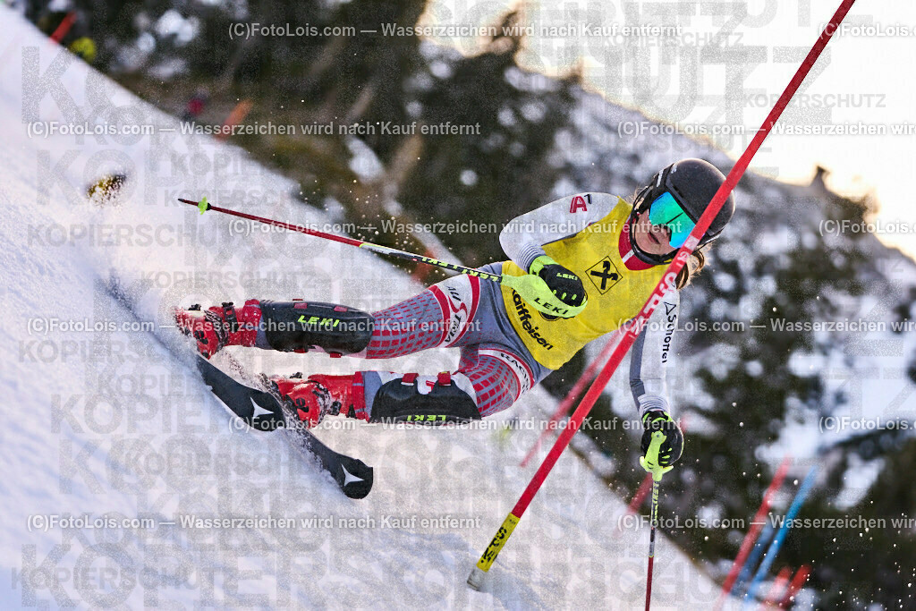 ALP2693_NWC-OAC-Slalom-II DG-I_Hochkar_Bichler Tanja | (C)FotoLois.com, Alois Spandl, NWC+OAC-Schüler-Slalom 1 auf dem Hochkar, Sa 7. Jänner 2023.
