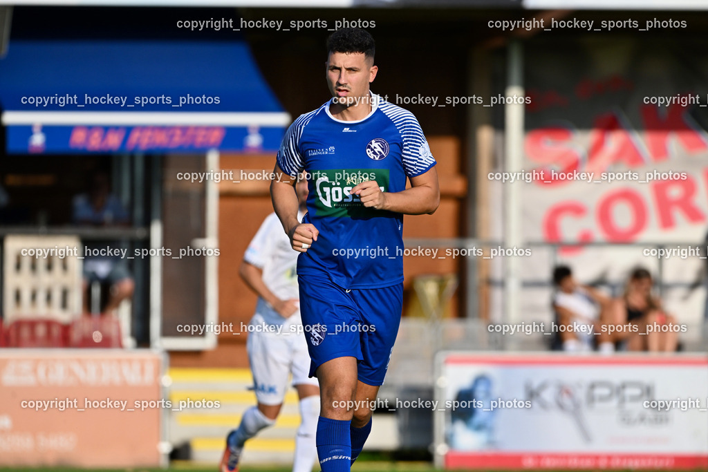SAK vs. SV Dellach Gail | #11 Saso Kovacevic SV Dellach Gail, SAK vs. SV Dellach Gail, SAK vs. SV Dellach Gail am 14.08.2025 in Klagenfurt (Sportpark Welzenegg), Austria, (Photo by Bernd Stefan)