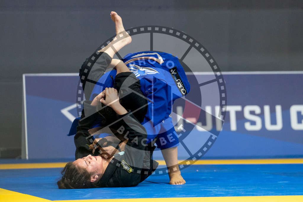 20240124PBB01749 | Fighters compete during the second day of the IBJJF European Championship in Paris, France, on January 24, 2024.