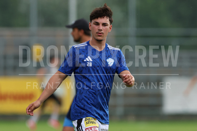 Friendly Match: SC Weiz vs TSV Hartberg in Weiz | Weiz, AUSTRIA, 01.JUL.26 - SOCCER - ADMIRAL Bundesliga, SC Weiz vs TSV Hartberg, test match. The image shows Marcel Laschett (Hartberg) during warm up.