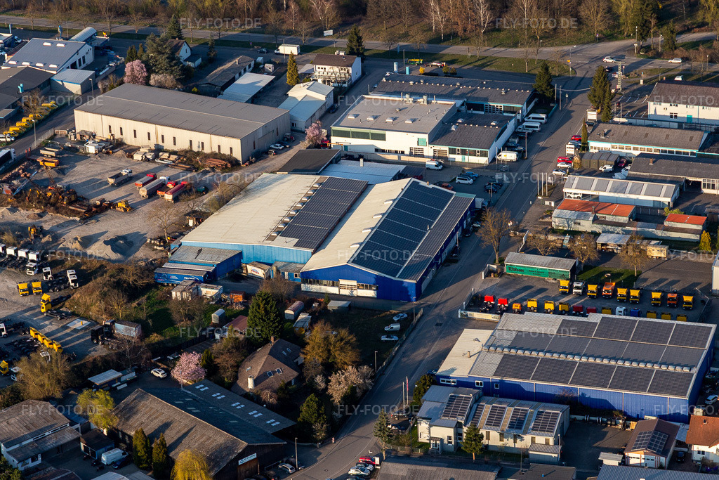 Luftbild: F & B Nutzfahrzeug-Technik GmbH; AG AUTOMOBILE ; Continental Car in Hagenbach im Bundesland Rheinland-Pfalz in Deutschland.Foto: IMG_131020.jpg vom 22.03.2022 durch Werner Riehm/FLY-FOTO.deAuflösung des Originals: 5105 x 3403 pxWWW.FB-NFZ-TECHNIK.DE
