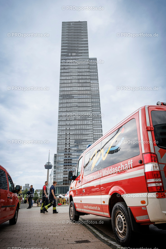 KölnTurm Treppenlauf; Köln, 03.08.2025 | Impressionen vom KölnTurm Treppenlauf am 03.08.2025 in Köln (Nordrhein-Westfalen). 