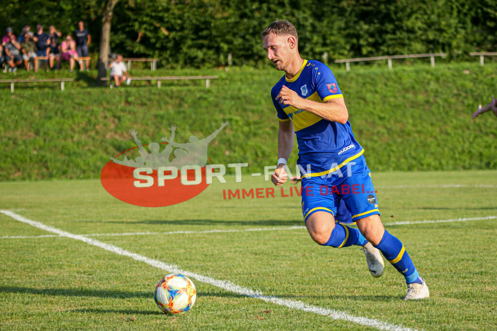 SK Maria Saal - DSG Ferlach 2-3, Unterliga Ost | Michael Krainer (DSG Ferlach #7) SK Maria Saal - DSG Ferlach 2-3 am 22.08.2023 in Maria Saal
(Sportplatz), Austria, (Photo by Ernst Krawagner sport-fan.at) - Realisiert mit Pictrs.com