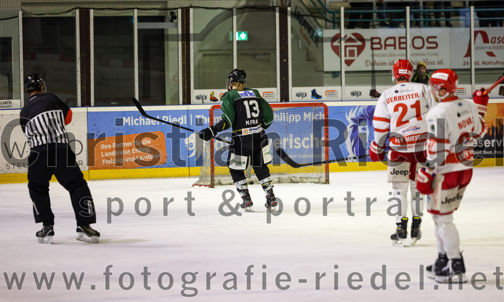 2023-03-14_166_TSV_Erding_gegen_TEV_Miesbach | Erding, Deutschland, 14.03.2023:
Eishockey, Bayernliga Playoffs 2022 / 2023, Halbfinale, TSV Erding gegen TEV Miesbach, Endergebnis: 5:3

Foto: Christian Riedel / fotografie-riedel.net