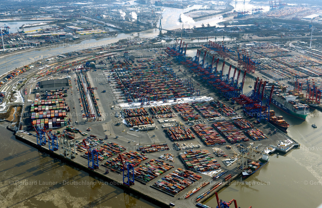 4044563 | Containerhafen Waltershof, Überseehafen, Hamburg
