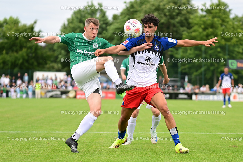 Fußball I Herren I Testspiel  I TSV Elstorf - Hamburger SV I 5.7.2025 | a-hannig - Realisiert mit Pictrs.com