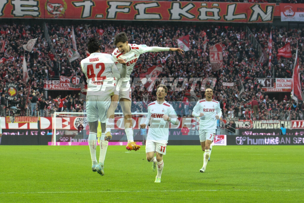 1. FC Köln - 1. FC Nürnberg | Torjubel Denis Huseinbasic und Damion Downs - © Sportfoto-Sale (MK) - Realisiert mit Pictrs.com