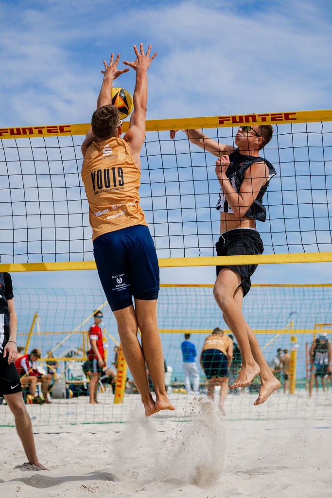 Beachvolleyball I Saison 2026 I Deutsche Meisterschaft U19 I 1. Tag | Jasper Lorenz Fotografie - Realisiert mit Pictrs.com
