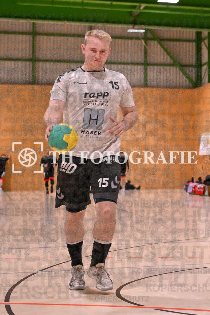 GER, SG Maulburg/Steinen - TV St. Georgen, Handball, Landesliga, 16. Spieltag, Saison 2023/2024, 17.02.2024 | Peter Assfalg (TV St. Georgen/Schw., #15)

GER, SG Maulburg/Steinen - TV St. Georgen, Handball, Landesliga, 16. Spieltag, Saison 2023/2024, 17.02.2024

Foto: TH Fotografie/Thomas Hess
