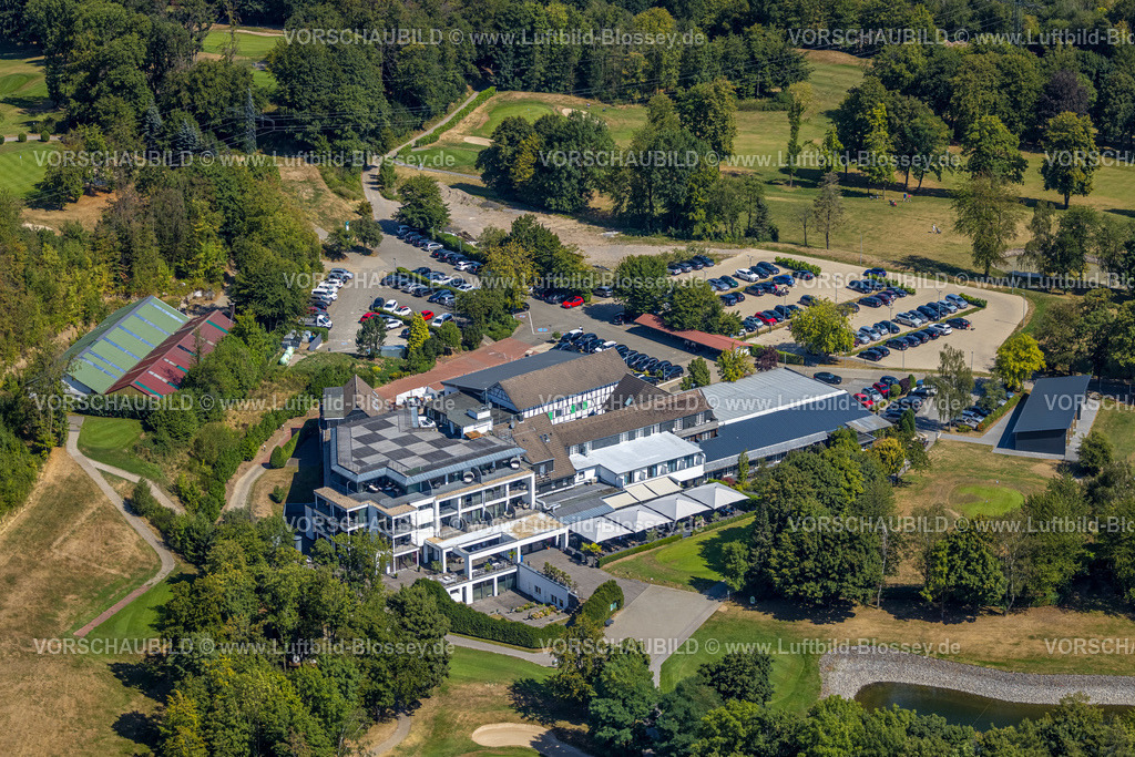 Sprockhoevel220808359 | Luftbild, Golfhotel Vesper, Golfclub Felderbach Sprockhövel, Gennebreck, Sprockhövel, Ruhrgebiet, Nordrhein-Westfalen, Deutschland