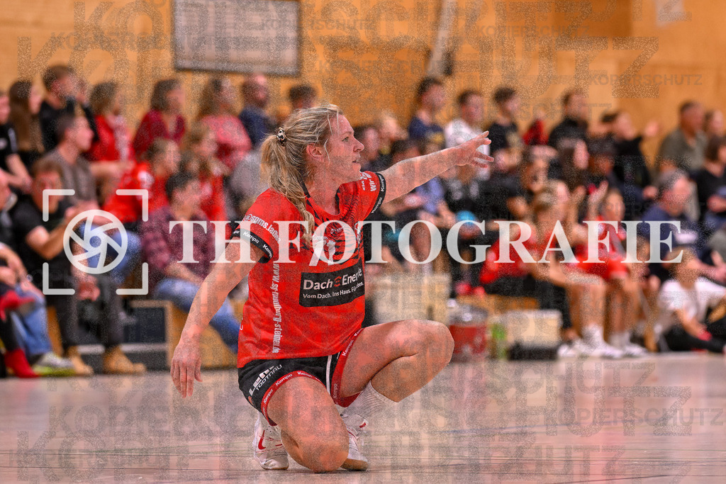 GER, SG Maulburg/Steinen - SV Allensbach 2, Frauen-Handball, Oberliga Suedbaden, 1. Spieltag, Saison 2024/2025, 28.09.2024 | Sabrina Gruber (SG Maulburg/Steinen, #71) mit Emotion.GER, SG Maulburg/Steinen - SV Allensbach 2, Frauen-Handball, Oberliga Suedbaden, 1. Spieltag, Saison 2024/2025, 28.09.2024Foto: TH Fotografie/Thomas Hess