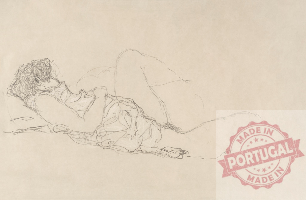 Sleeping Woman (ca. 1916–1917) by Gustav Klimt. Original from Yale University Art Gallery. Digitally enhanced by rawpixel. | Sleeping Woman (ca. 1916–1917) by Gustav Klimt. Original from Yale University Art Gallery. Digitally enhanced by rawpixel. - Realisiert mit Pictrs.com