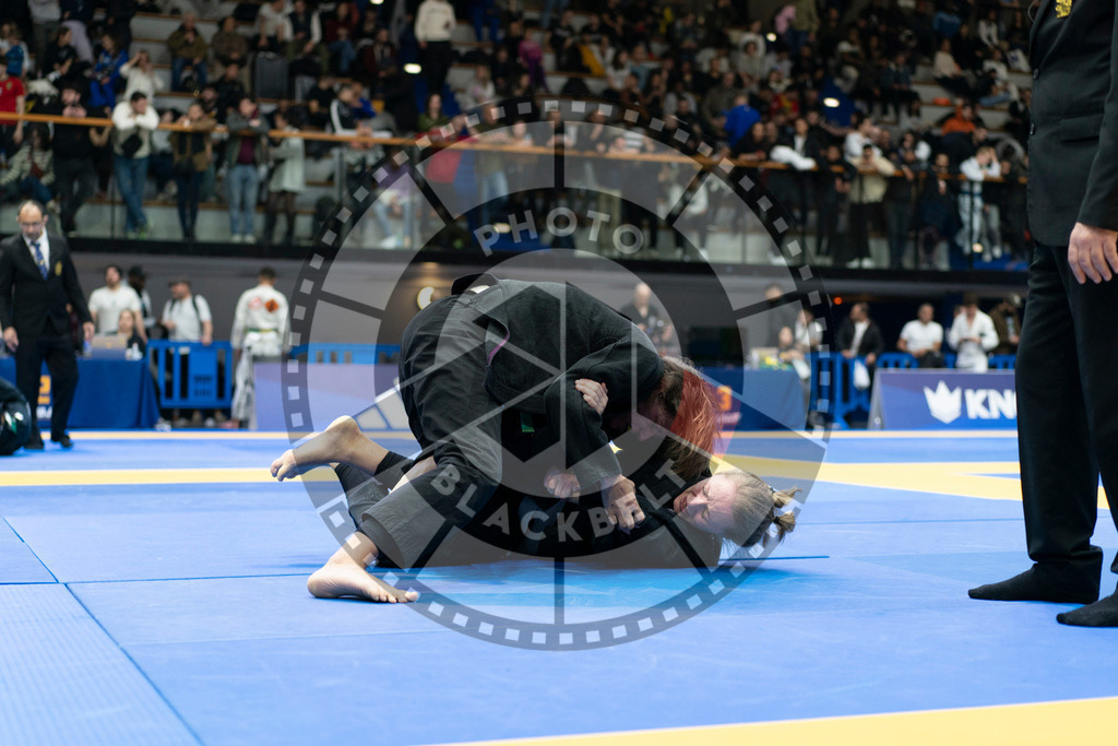 20240119PBB2676 | Fighters compete during the IBJJF European Championship in Paris, France, on January 19, 2024.