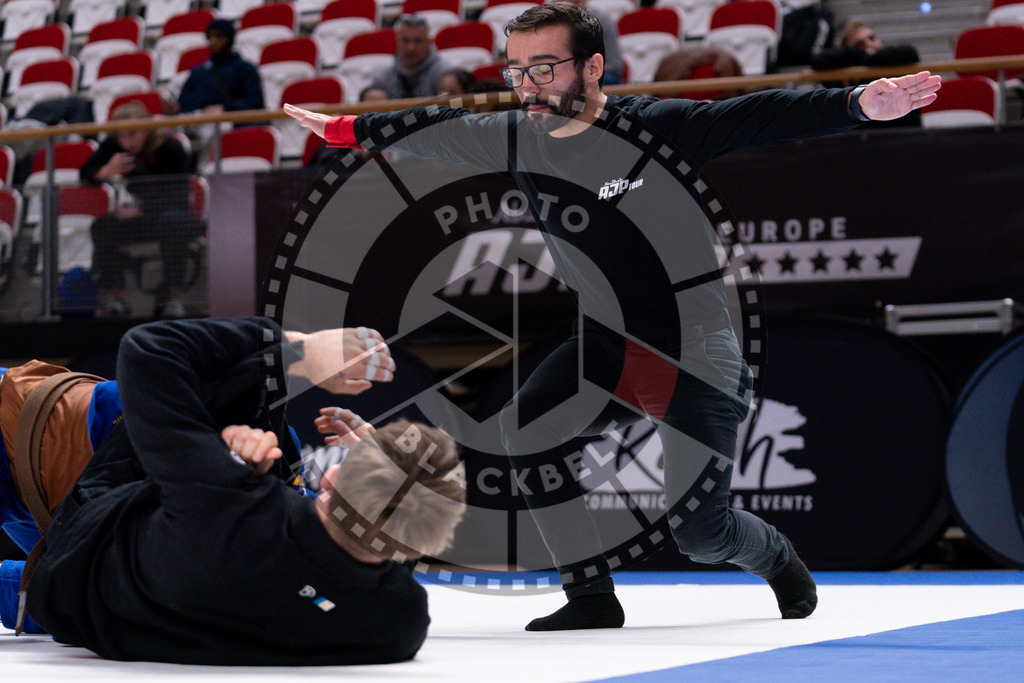 20241013PBB4391 | Athletes compete during the AJP Tour Europe Continental Jiu-Jitsu Amateurs & Masters Championship on October 13, 2024 in Almere near Amsterdam, Netherlands. © Chiara Dazi / photoblackbelt