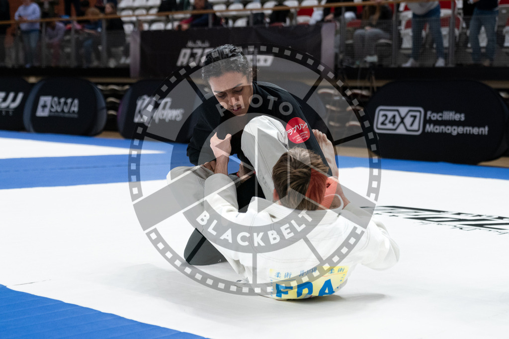 20241012PBB2989 | Athletes compete during the AJP Tour Europe Continental Jiu-Jitsu Youth Championship on October 12, 2024, in Almere near Amsterdam, Netherlands. © Chiara Dazi / photoblackbelt