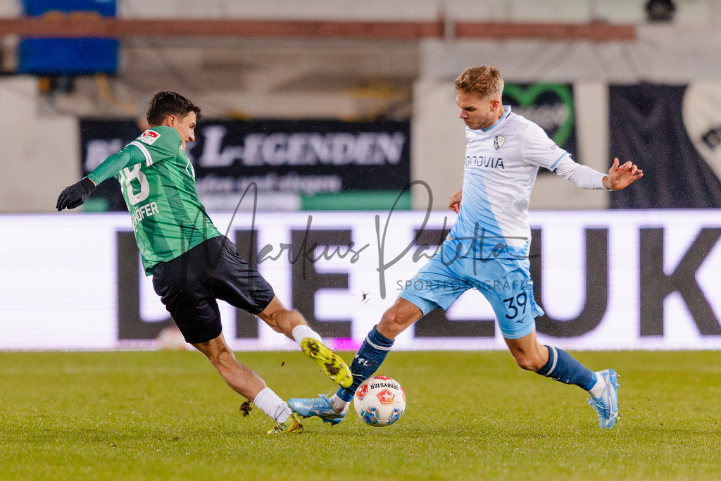 2. Bundesliga, Saison 2025/26, 21. Spieltag: SC Preußen Münster - VfL Bochum | Münster, 06.02.2026: 2. Bundesliga, 21. Spieltag, SC Preußen Münster gegen VfL Bochum im LVM-Preußenstadion in Münster. Foto: sportfotografie.ms | Markus Paletta - Realisiert mit Pictrs.com
