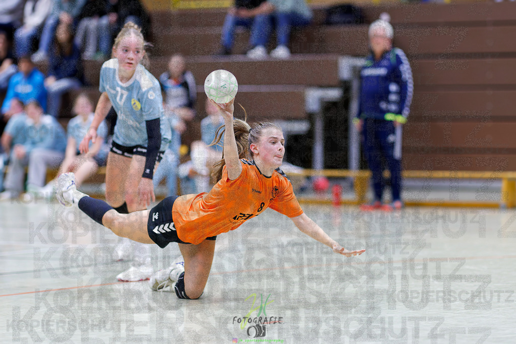 Bezirksliga weibl. A-Jugend; HSG Eibelshausen/Ewersbach - VfB Driedorf | Bezirksliga weibl. A-Jugend; HSG Eibelshausen/Ewersbach - VfB Driedorf am 30.10.2025 in Eibelshausen (Holderberghalle)Photo © 2025 - Jörg Heinrich - Realisiert mit Pictrs.com