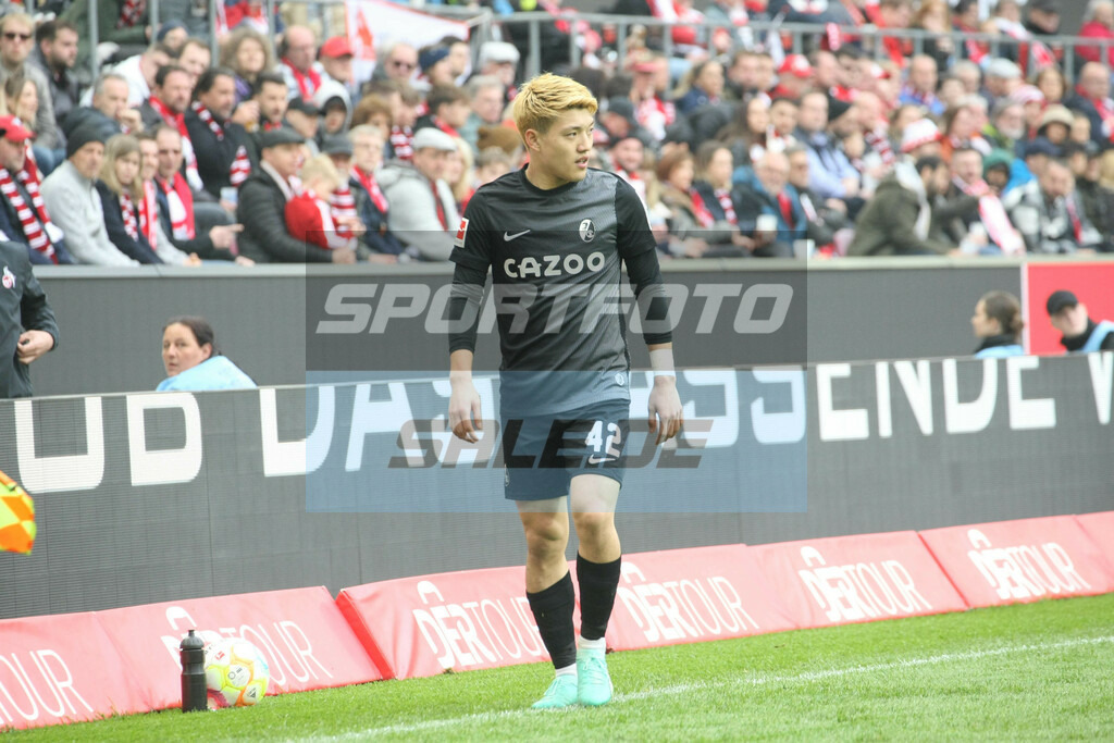 1. FC Köln - SC Freiburg | Ritsu Doan - © Sportfoto-Sale (MK) - Realisiert mit Pictrs.com
