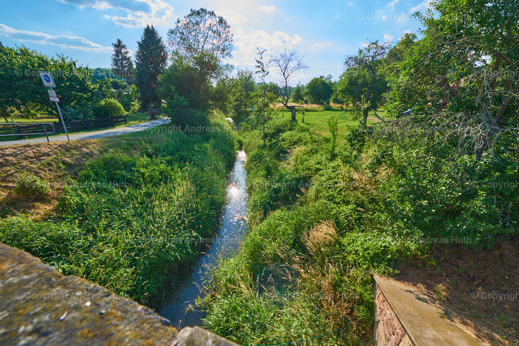 Blick auf den Ketzerbach in Schieritz | Bedeutsame Landschaften Deutschlands - Realisiert mit Pictrs.com