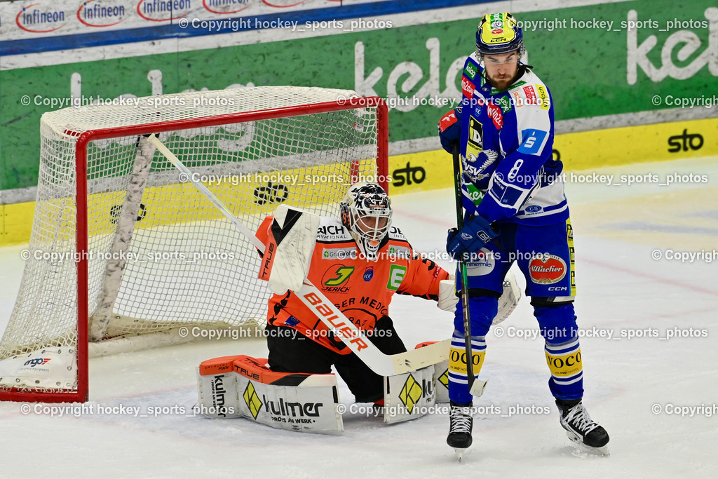 EC IDM WÄRMEPUMPEN VSV vs. MOSER MEDICAL GRAZ99ERS | #33 Maxime Lagacé Graz 99ers, #8 Maximilian Rebernig EC VSV, EC IDM WÄRMEPUMPEN VSV vs. MOSER MEDICAL GRAZ99ERS, EC IDM WÄRMEPUMPEN VSV vs. MOSER MEDICAL GRAZ99ERS am 17.03.2026 in Villach (Stadthalle Villach), Austria, (Photo by Bernd Stefan)