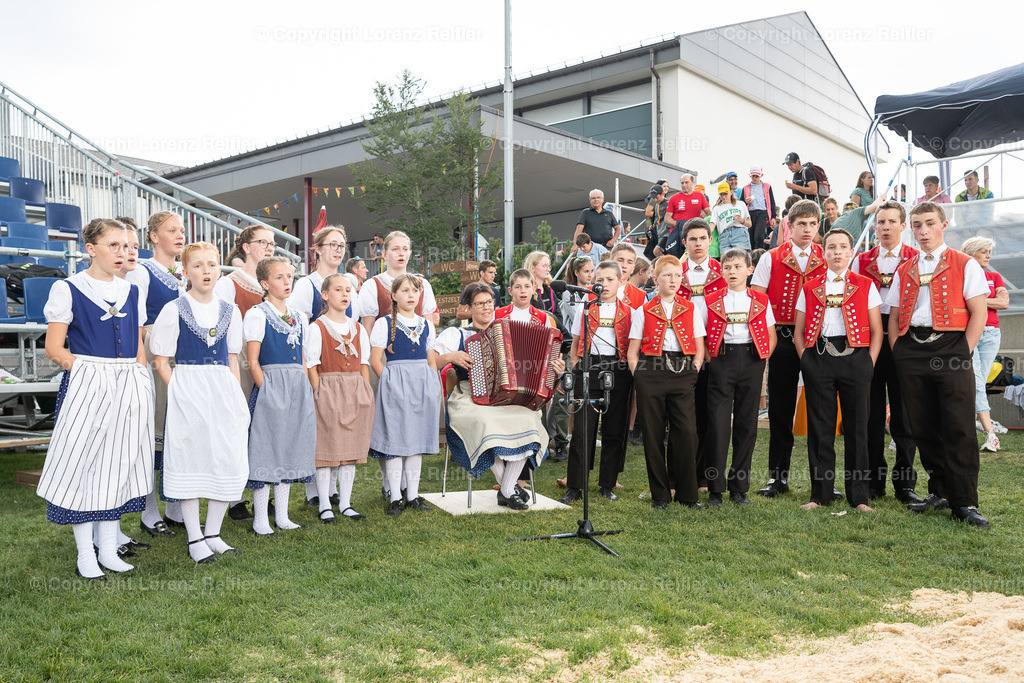 Schwingen -  Appenzeller Kantonal Nachwuchsschwingertag 2024 | Hundwil, 6.7.24, Schwingen - Appenzeller Kantonal Nachwuchsschwingertag.