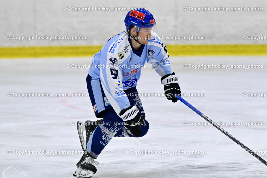 EHC Althofen vs. ESC Steindorf 6.3.2024 | #92 Ratz Patrick ESC Steindorf, EHC Althofen vs. ESC Steindorf 6.3.2024, EHC Althofen vs. ESC Steindorf am 06.03.2024 in Althofen (Stadthalle Althofen ), Austria, (Photo by Bernd Stefan)