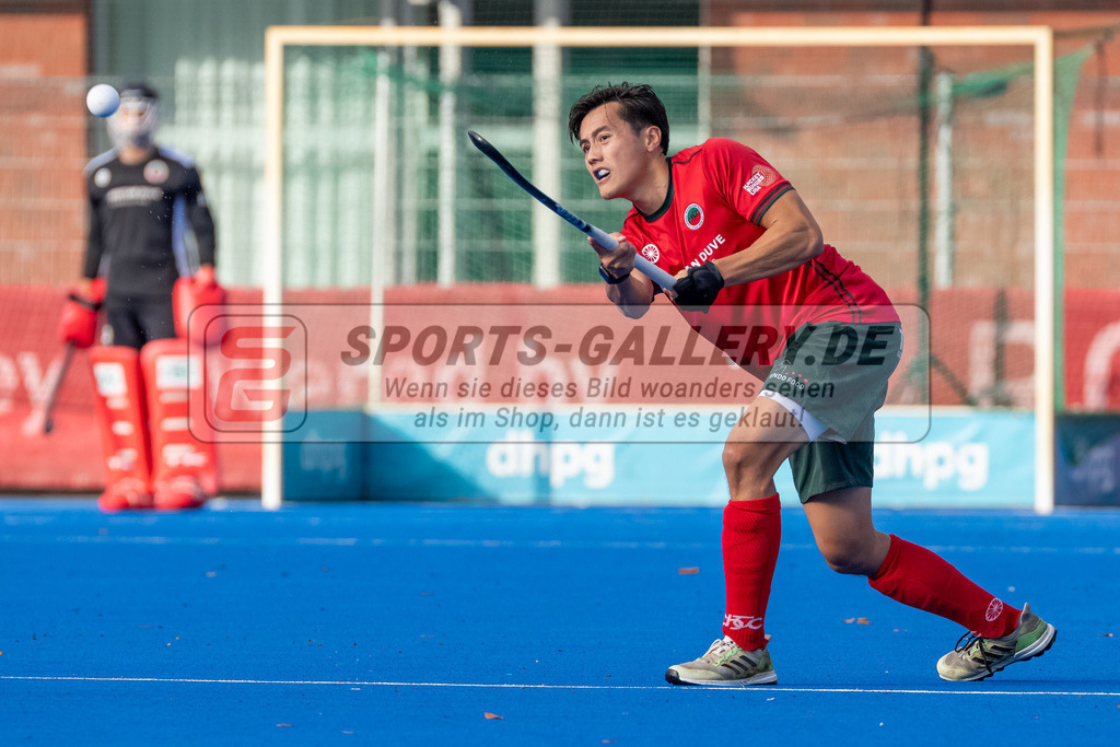 HK_20241019_107911 | 1. Bundesliga Herren Crefelder HTC - Großflottbeker THGC am 19.10.2024 CHTC, Krefeld , Nguyen Tino ( Crefelder HTC #19 )