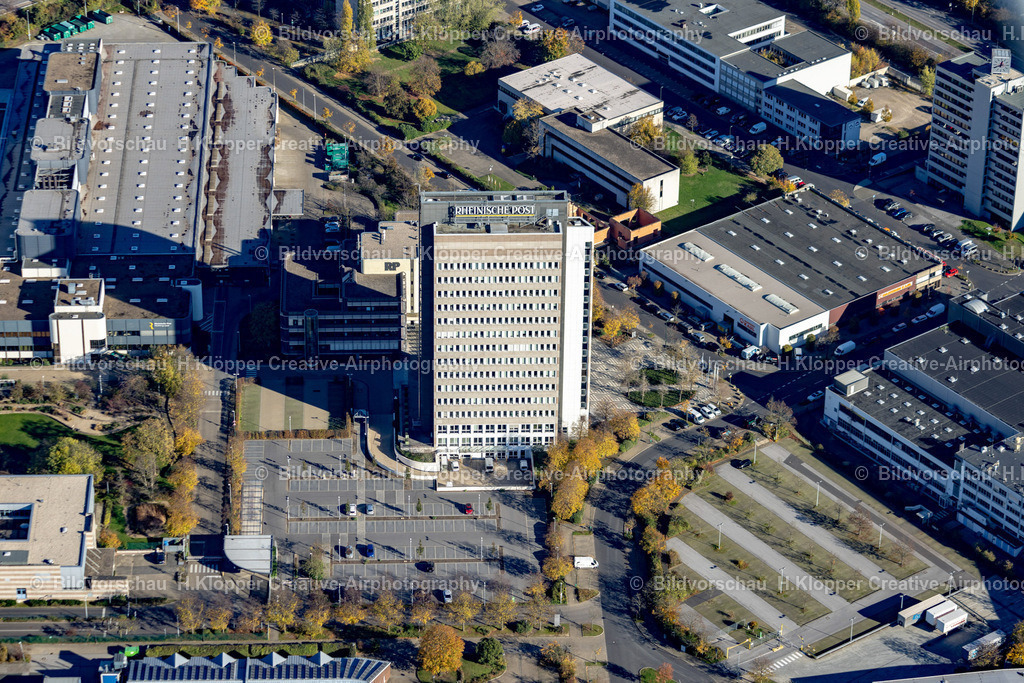 Düsseldorf-Zuelpicher Str.Kevelaerer Str.-Rheinische Post- | Luftbildfotografie Hermann Klöpper - Realisiert mit Pictrs.com