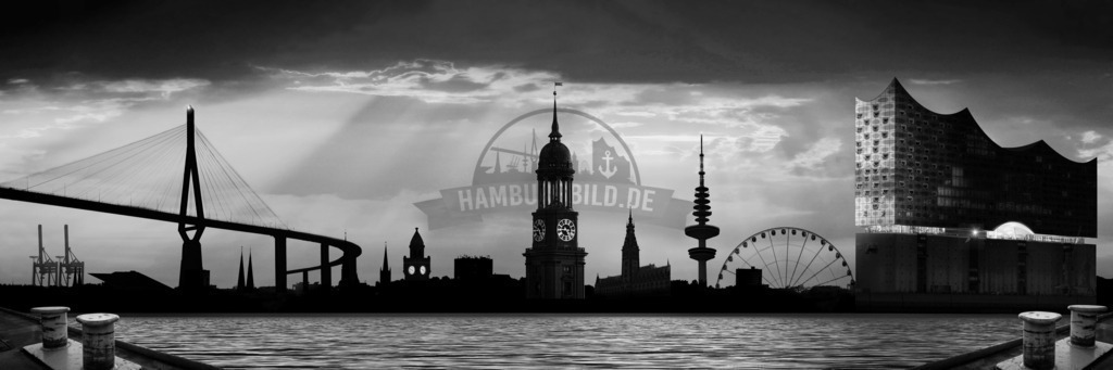 Hamburg collage 3.0 grau | Entdecken Sie unsere einzigartige Collage aus verschiedenen Perspektiven von Hamburg. Dieses beeindruckende Wandbild zeigt die Stadt in einer faszinierenden Zusammenstellung, ideal für jeden Raum, der einen urbanen Touch benötigt. Perfekt für Liebhaber von Stadtansichten und kreative Raumgestaltungen. Farbe: grau - Realisiert mit Pictrs.com