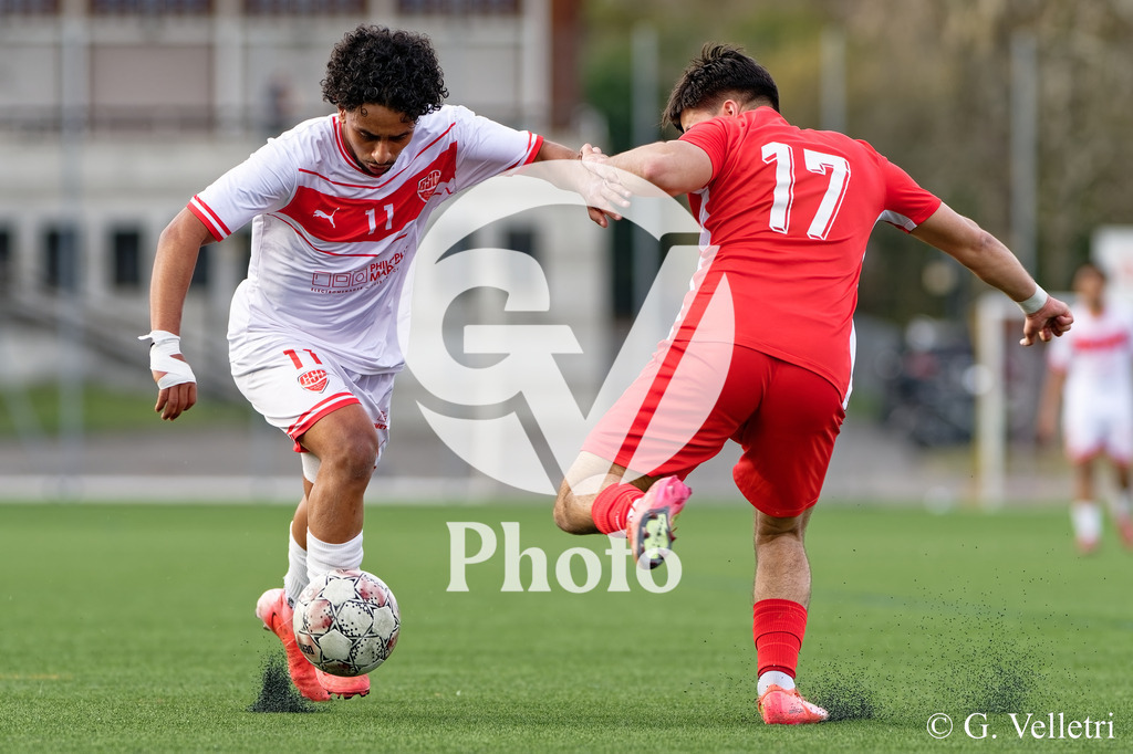 2ème Ligue - FC Satigny v CS Chênois 2 | during the 2ème Ligue game between FC Satigny and CS Chênois 2 at Centre sportif de Satigny in Satigny, Switzerland