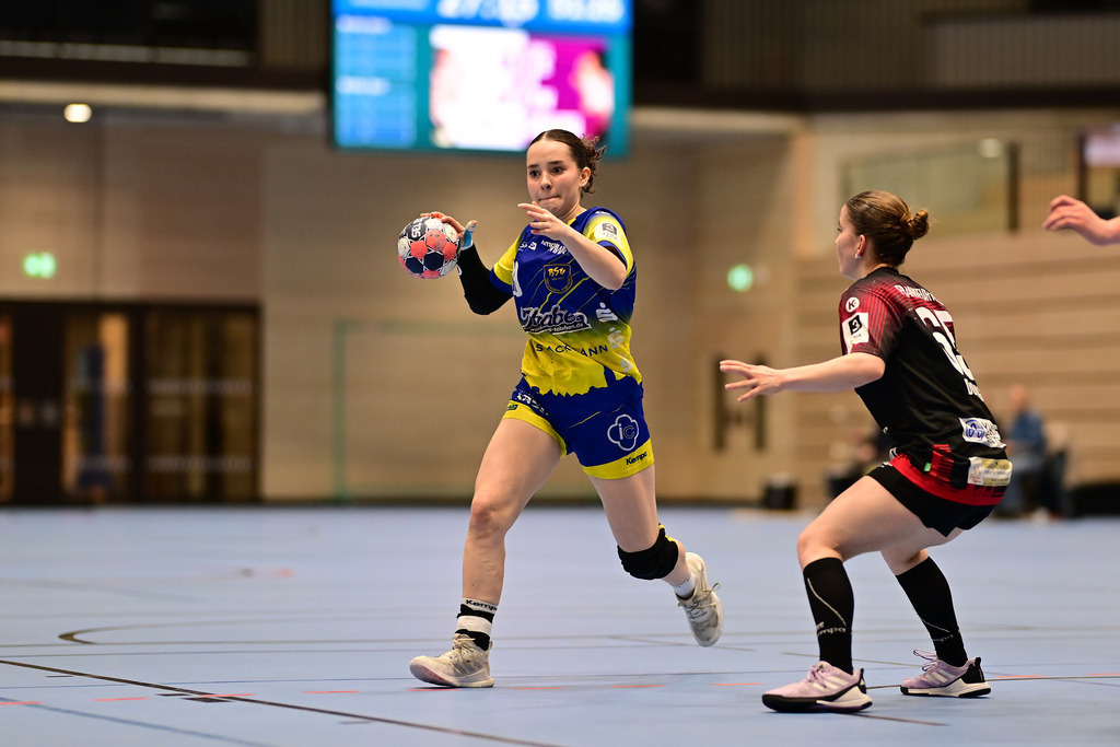 Handball I Frauen I Saison 2025-2026 I 3. Liga Staffel Nord I 11. Spieltag I Buxtehuder SV II - Frankfurter HC | Der Sportfotograf. - Realisiert mit Pictrs.com
