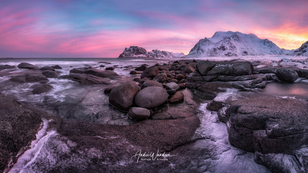 Raue Küste im Morgenlicht | Andre Wandrei - Nature Artworx - Realisiert mit Pictrs.com