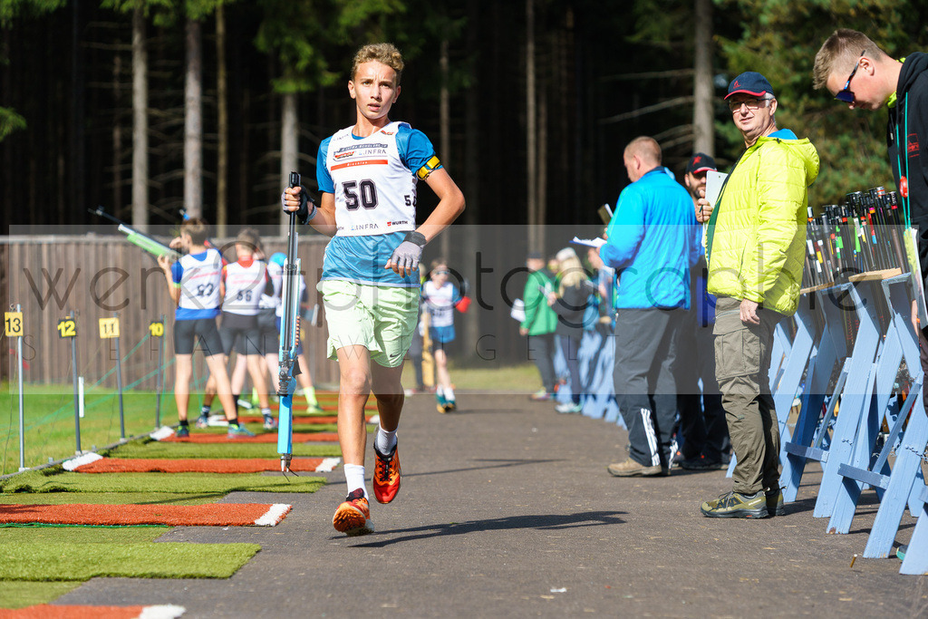 DSC Oberhof | 1. DSV E.INFRA Schülercup / RWS Cup Biathlon - Oberhof (Luisenthal), 21. - 24.09.2023 in der LOTTO Thüringen ARENA (Streitbergarena Luisenthal)