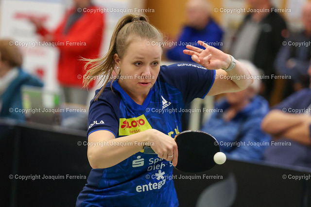 2023.12.17_tsvvslang_0044 | Langstadt, Babenhausen 17.12.2023  Tischtennis Damen 2. Bundesliga TSV Langstadt -  TTC Langen 1950 v.l., Janina Kämmerer (2.Bundesliga TSV 1909 e.v. Langstadt)
 - Realisiert mit Pictrs.com