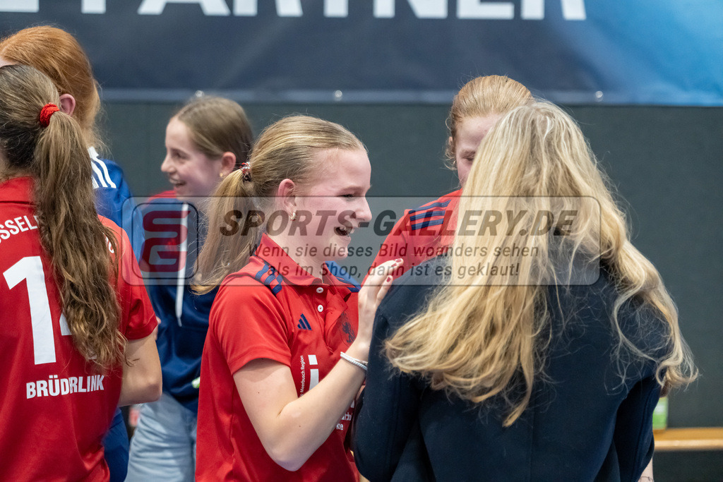 HK_20250223_103322 | Deutsche Meisterschaft wU14 Finale und Ehrungen am 23.2.2025 Düsseldorfer HC, Düsseldorf