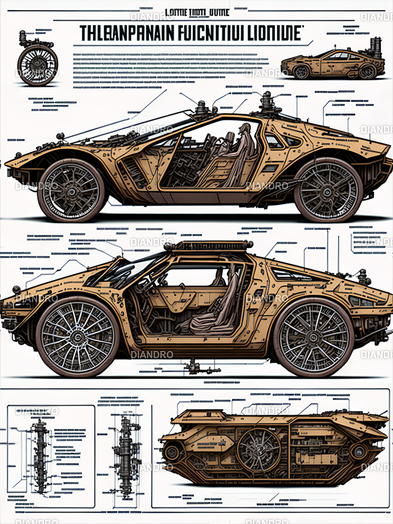 DeLorean mit RaumZeitKonfliktor | DIANDRO