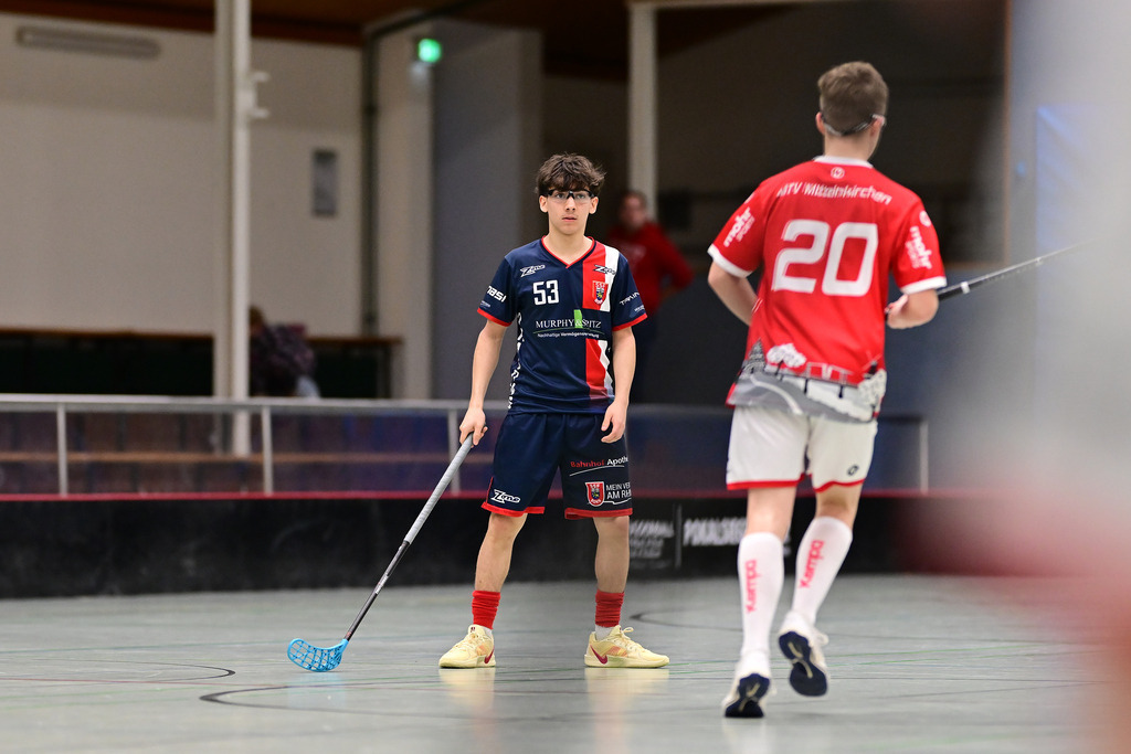 Floorball I Herren I Saison 2024-2025 I 2. FBL Herren Nord-West I 12. Spieltag I MTV Mittelnkirchen - SSF Dragons Bonn II I 037676 | Der Sportfotograf. - Realisiert mit Pictrs.com