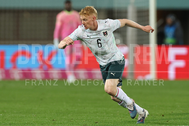Austria vs Ghana – International Football Match    | VIENNA, AUSTRIA, 27.MAR.26 - SOCCER - OEFB international test match, Austria vs Ghana. The image shows Nicolas Seiwald (AUT).