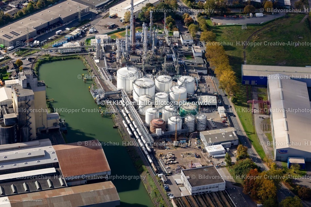 Luftbild Gelsenkirchen-6837 | Luftbild Erweiterungs- Baustelle am Raffinerie- Werksgelände des Chemieproduzenten " Arsol Aromatics GmbH & Co. KG " in Gelsenkirchen - Realisiert mit Pictrs.com