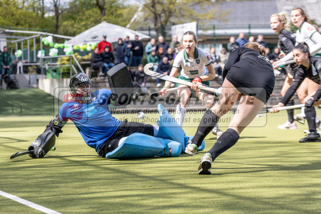 MJ_F_UHTC-Alster_21.04.2024-18 | Finja Stark (Uhlenhorst Mülheim #9), Uhlenhorst Mülheim - Der Club an der Alster am 21.4.2024 im Waldstadion, Mülheim a. d. Ruhr