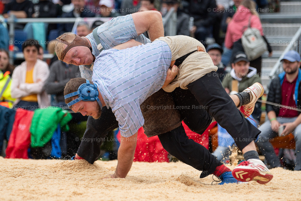 Schwingen -  Appenzeller Kantonal Schwingfest 2024 | Hundwil, 7.7.24, Schwingen - Appenzeller Kantonal Schwingfest.