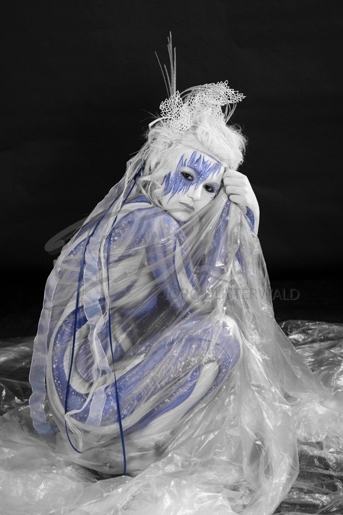 Bodypainting-EISENGEL_7668 | #007 | Modell: Katharina | Foto: Carsten Korwes - Realisiert mit Pictrs.com