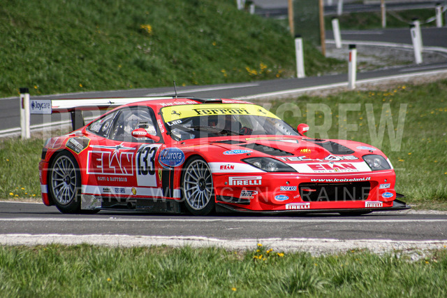 Rechberg Hill Climb 2008 – Motorsport Event in Austria | Rechberg Hill Climb 2008 in Tulwitz, Styria, Austria. The image shows ISOLANI Leonardo (ITA) FERRARI 575 GTC, #133.     