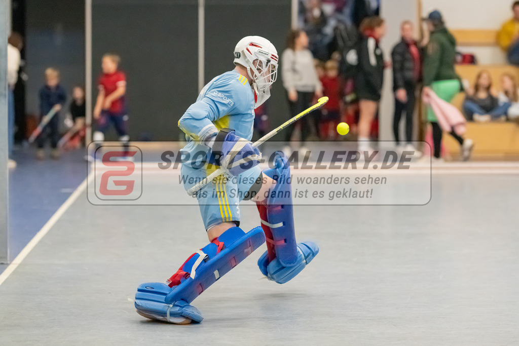 HK_20230107_102226 | 1. Bundesliga ( Halle ) Herren Düsseldorfer HC -  Crefelder HTC am 7.1.2023 Düsseldorfer HC, Düsseldorf , Zickler Anton Torwart ( Düsseldorfer HC #32 )