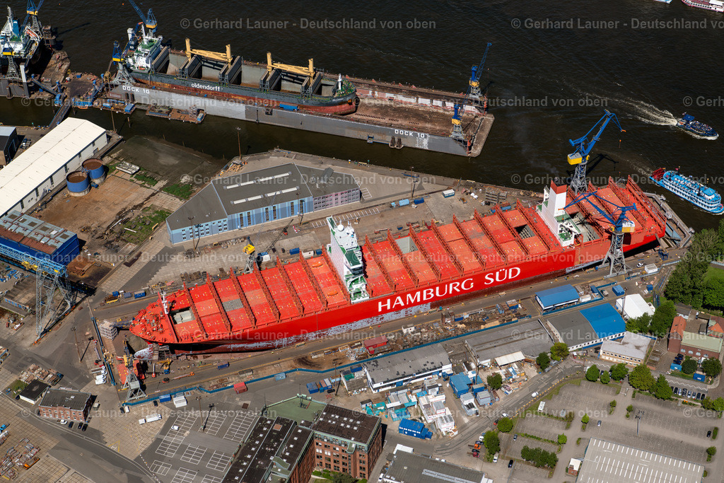 3801066 | Schiffe in Trockendocks, Blohm und Voss, Hafen, Freie und Hansestadt Hamburg