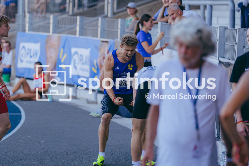 Deutsche Meisterschaften U20 / U16 2026 | Jakob Kemminer, LAC Quelle Fürth, 281,100-Meter-Lauf Finale, Deutsche Meisterschaften der U20 &amp; U16 2026, Lohrheidestadion Bochum-Wattenscheid, 11.07.2026. Foto: Marcel Schwering / sportimfokus - Realisiert mit Pictrs.com
